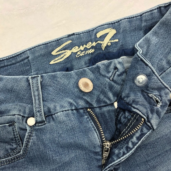 Seven7 Tummy-Less Slimming Skinny Jeans Size 4 - Picture 6 of 8